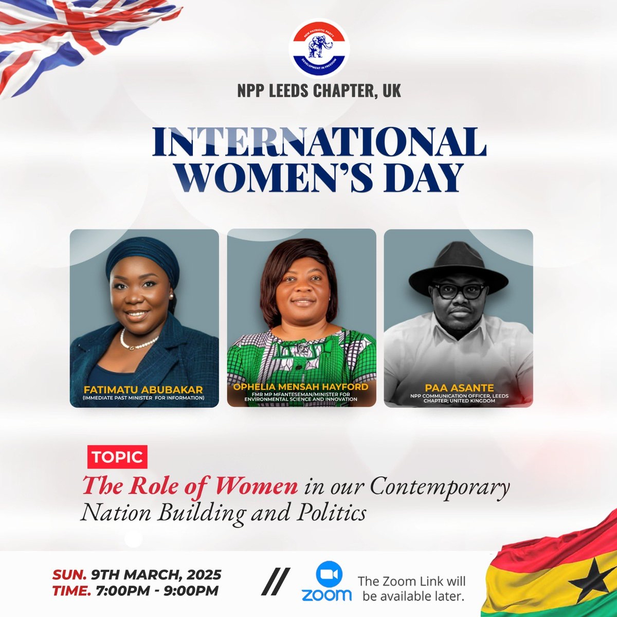 Hon. Fatimatu Abubakar to Head Virtual Forum on Women’s Leadership — International Women’s Day 2025